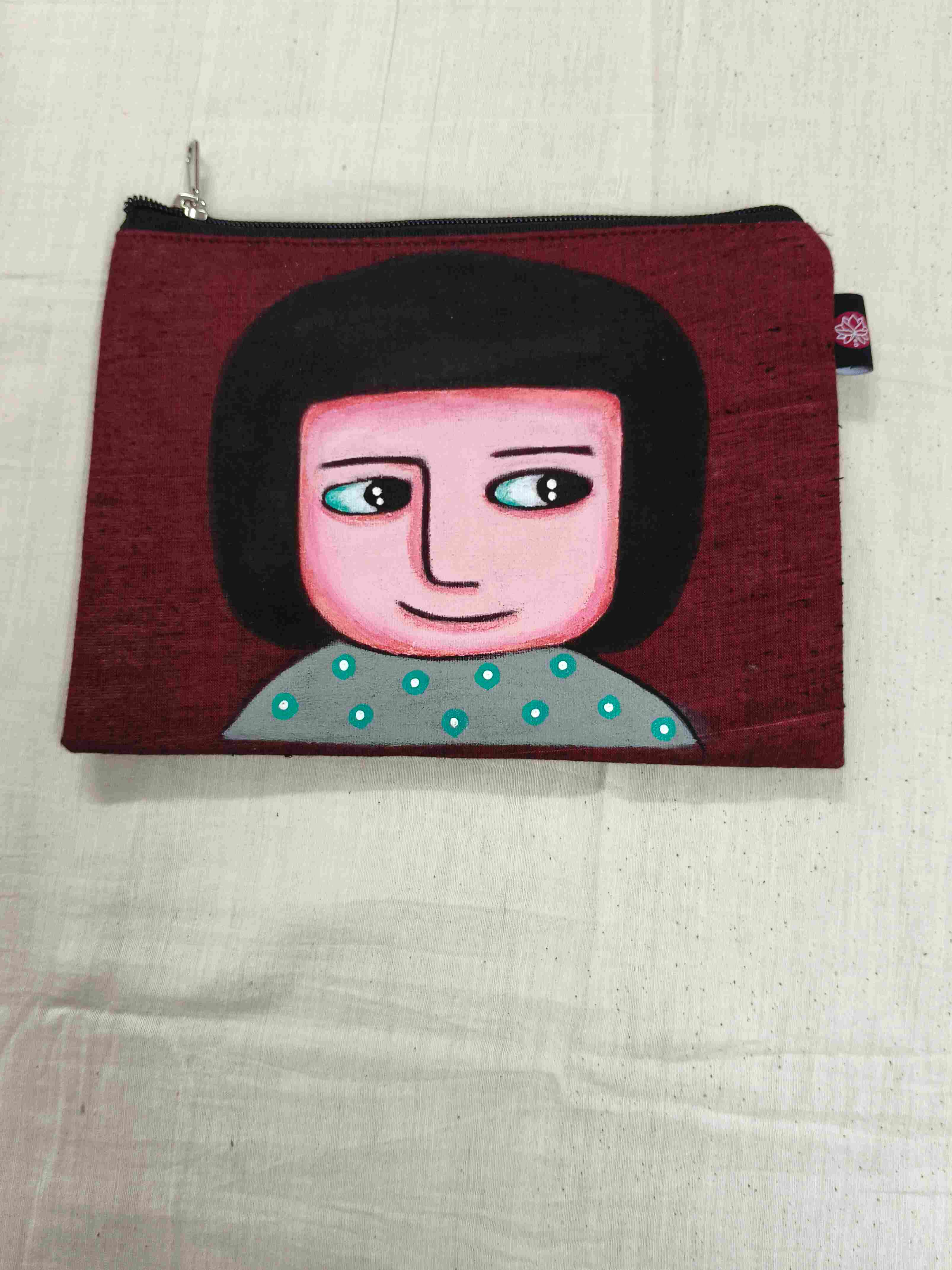 Handpainted Pouch
